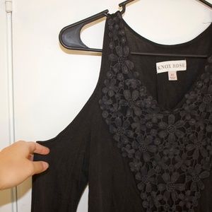 Cut Out Shoulder Shirt